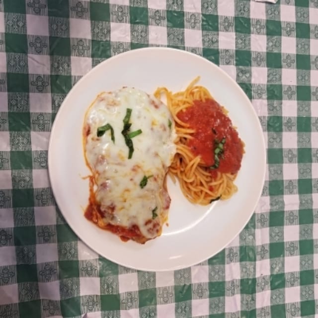 C Eggplant Parmigiana Large Tray.