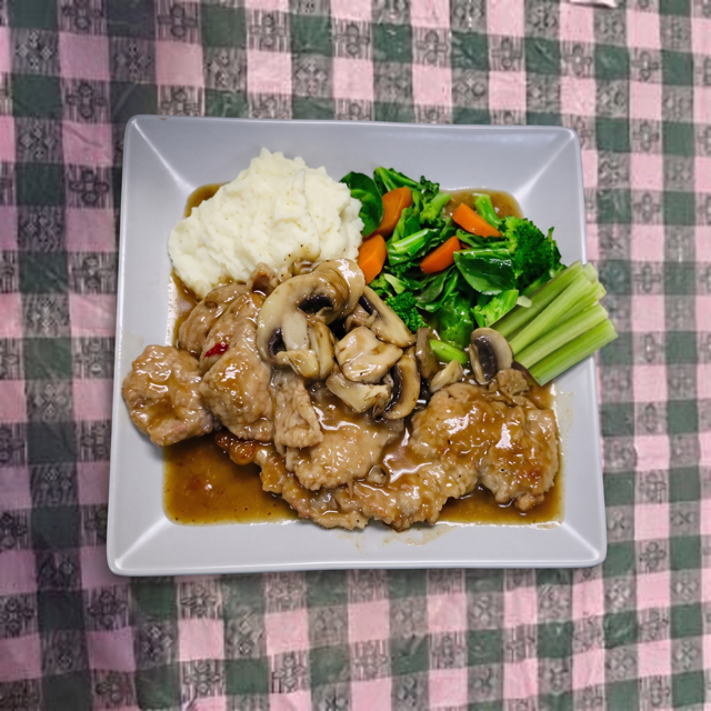 Veal Marsala.